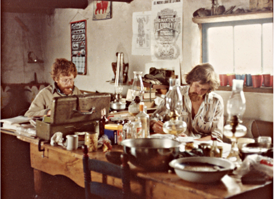 Peter & Glen Strock drawing